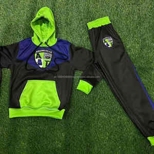 Pantalon de survêtement à capuche personnalisé Jogger Sets Windproof Cargo Pants Training Wear Survêtements Survêtements unisexe Ensemble 2 pièces - Product Image 5