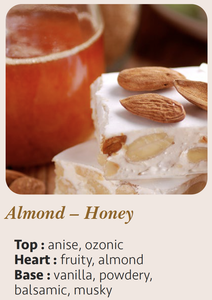 Candela Aromaterapica di Lusso Moderna Fatta a Mano 10cl, Profumo di Mandorla e Miele, Logo Personalizzato, Cera Mista, Prodotta in Francia, Decorazione per la Casa - Product Image 5