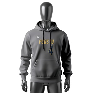 Custom Polyester Sports <b>Hoodie</b> for Men and Women Breathable Training <b>Hoodie</b> Polyester Gym Pullover - Product Image 1