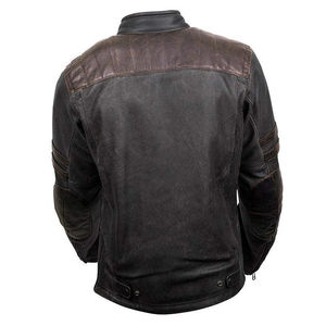 Chaqueta de Motero 2026 de Diseño Premium, Personalizada, de Cuero Vacuno Genuino, Vintage, Elegante, con Soporte Frontal Sólido, Ecológica y Resistente al Viento - Product Image 2
