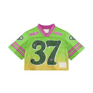 Camiseta personalizada recortada para hombre en stock, 100% algodón de alta calidad, de malla de gran tamaño, 100% algodón, Camiseta holgada estampada para hombre - Product Image 4