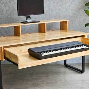 Contemporary L-Shaped Office <b>Desk</b> 170x70x95cm Wooden/Metal <b>Foldable</b> for Bedroom Office Furniture SD68019 - Product Image 3