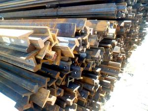 Rieles ferroviarios de acero HM usados de alta calidad Precio de fábrica ofrecido para HMS 1 y 2 Chatarra de hierro fundido de alta calidad - Product Image 3