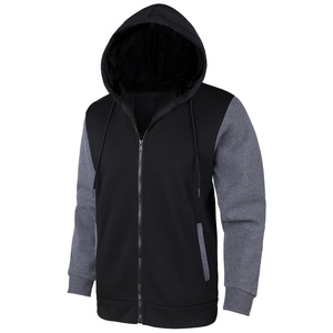 Sudadera con cremallera personalizada para hombre, tela suave con diseño bordado, ropa de moda con logotipo, marca privada, proveedor OEM - Product Image 1