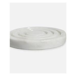 Sous-verres en pierre blanche ronde élégante pour salle à manger cuisine bureau tapis de bureau et tampons utilisation multifonction - Product Image 6