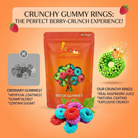 Candy BRC, un Anillo de Gomitas Crujientes, Fábrica Certificada HACCP de Alto Estándar para Mayoristas y Distribuidores