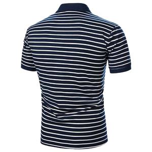 Coupe athlétique en tricot évacuant l'humidité pour hommes pour chemises Logo personnalisé léger couleur unie séchage rapide conception anti-rides Tennis - Product Image 2
