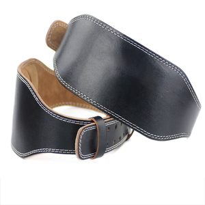 เข็มขัดหนังวัวสำหรับฝึกกล้ามเนื้อและออกกำลังกายปรับแต่งโลโก้ได้ - Product Image 2