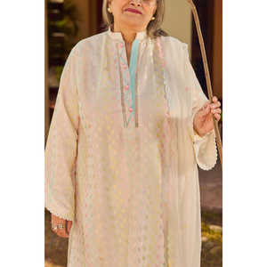 Conjunto de Traje de 3 Piezas Bordado para Mujer con Dupatta de Chifón Bordado PM-62032 - Product Image 4