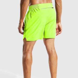 Short de course décontracté de qualité supérieure pour hommes avec logo personnalisé Service OEM Motif solide pour un confort maximal et des performances athlétiques - Product Image 2
