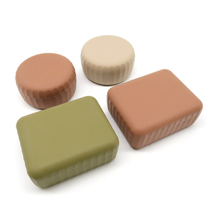 Hot Bán Silicone Du Lịch Xà Phòng Trường Hợp Ngoài Trời Xách Tay Shatterproof Hộp Xà Phòng Bị Rò Rỉ Bằng Chứng Du Lịch Vòng Xà Phòng Trường Hợp Với Nắp - Product Image 6