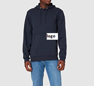 ผ้าฝ้าย10.5 50% ฝ้าย50% ผสมโพลีเอสเตอร์จากบังคลาเทศเสื้อสเวตเตอร์สวมหัวมีฮู้ดน้ำหนักปานกลางสำหรับผู้ชาย - Product Image 4