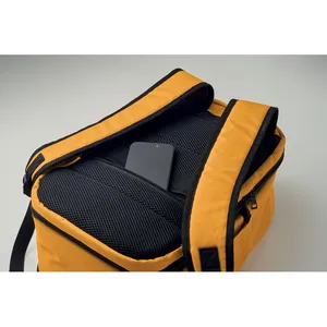 Mochila Promocional Sostenible de RPET para Viajeros en Avión - Mochila de Cabina FLYSAFE - Product Image 4