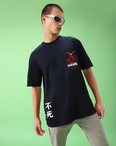 Camiseta de Algodón 100% para Hombre, Azul Inmortal, Talla Grande, Transpirable, de Secado Rápido, Hecha en Pakistán, Venta al Por Mayor Personalizada - Product Image 4
