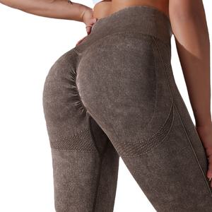 Leggings Deportivos Casuales de Cintura Media, Transpirables, Hasta la Rodilla, para Mujer, Mallas de Gimnasio, Efecto Push-Up, Tallas Grandes - Product Image 4