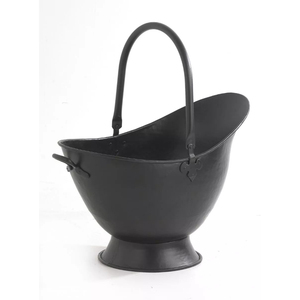 Cubo de Carbón Metálico Único para Hogar y Jardín, de Calidad Premium, Latón Antiguo Galvanizado con Relieve, Cubo de Carbón, Cubo Hud - Product Image 6
