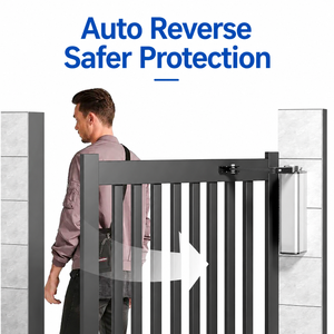 Ferme-porte automatique et opérateur de porte Guidi, robuste, 150 kg, système à bras courbé, boîtier en alliage d'aluminium, anti-pincement, commercial, OEM - Product Image 3