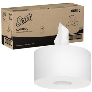 Scott White Bamboo <b>Toilet</b> Tissue <b>Jumbo</b> <b>Roll</b> Size 12 12-<b>Rolls</b> Per Pack Coreless Soft Gentle Skin Dot Factory Price for Home Use - Product Image 5