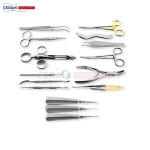 ชุดเครื่องมือผ่าตัดช่องปากแบบพื้นฐานสำหรับการถอนฟัน ยี่ห้อ Cerahi Industries รุ่น CDSK-023 ระดับคลาส 1 - Product Image 2