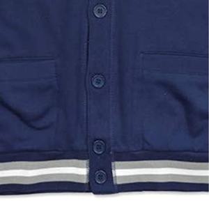 Unisex High Quality Wool/Acrylic <b>Cardigan</b> V-Neck Sororities Fraternity Knitted Sweaters Button Front Stylish Patchwork Quick-Dry - Product Image 6