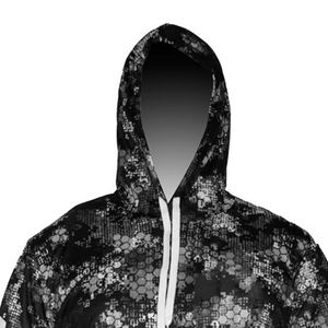 เสื้อสวมหัวตกปลาแบบระเหิดสำหรับผู้ชายผู้หญิงเสื้อมีฮู้ดแบบหลวมน้ำหนักเบาออกแบบได้ตามต้องการ - Product Image 3