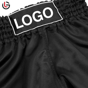 Venta al por mayor Thai Martial Fight Shorts Muay Thai Short Personalizar Logo para Club y Tienda Pantalones cortos de alta calidad para los hombres - Product Image 4