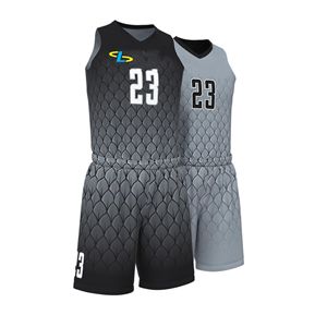 Conjunto de Uniforme de Baloncesto Personalizado de Talla Grande, Ligero, Sin Mangas, Transpirable, para Hombre, 100% Poliéster, Ropa Deportiva Estampada OEM - Product Image 6