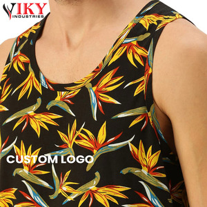 Gym Wear Tank Top Custom logo Sublimation Best Supplier Fitness Wear Good Selling Bodybuilding Gym Workout Wear Tank Top for Men - Product Image 5