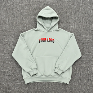 Sweat à capuche pour hommes brodé sur mesure coupe ample vêtements décontractés d'hiver surdimensionnés et lourds OEM/ODM sweats à capuche respirants - Product Image 6