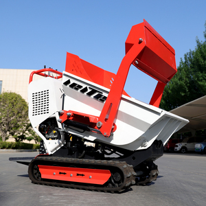 Selbstladender 800-kg-Diesel-Hydraulik-Raupen-Minidumper China 500 kg 800 kg mit Hebevorrichtung und Kran zum Verkauf - Product Image 6