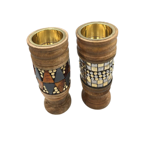 Quemador Bakhoor de madera de nuevo diseño Quemador Oud alto de forma redonda de la mejor calidad para uso en hoteles y restaurantes - Product Image 2