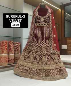 Penjualan laris pakaian Pakistan India wanita Lehenga Choli pakaian pesta pernikahan tersedia harga grosir