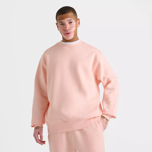 เสื้อฮู้ดดี้ทรงโอเวอร์ไซส์แบบสวมใส่สบาย แขนยาวพิเศษ เหมาะสำหรับใส่เล่นกีฬาในฤดูหนาว ผลิตจากผ้าฝ้ายฟลีซ 100% ระบายอากาศได้ดีและเป็นมิตรต่อสิ่งแวดล้อม - Product Image 3