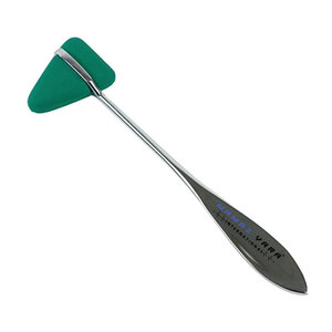 Marteau de percussion médical Taylor Hammer Reflex en forme de T, tête verte, multifonctionnel - Product Image 1