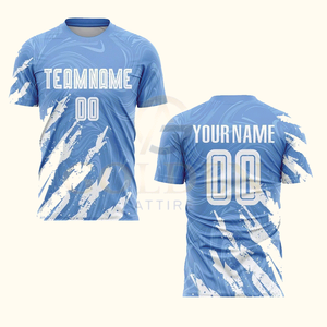 ชุดฟุตบอลแขนสั้นคุณภาพสูงลดราคา สำหรับเด็กและผู้ชาย พร้อมบริการพิมพ์ลายแบบซับลิเมชั่น รับผลิตแบบ OEM - Product Image 2