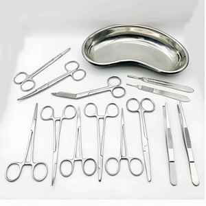 Kit de chirurgie Ensemble d'instruments chirurgicaux en acier inoxydable Kit d'outils médicaux pour les cliniques hospitalières et les ciseaux chirurgicaux à usage dentaire - Product Image 6