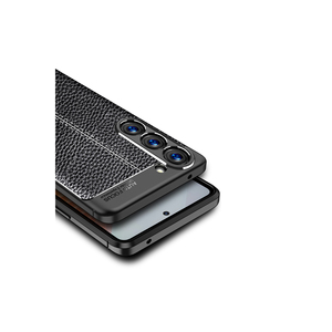 Funda Protectora de Silicona TPU Suave Azul Marino Anti-Huellas y Resistente a Impactos LCKC Premium para Samsung Galaxy S23 - Product Image 4