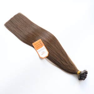 Fábrica al por mayor saludable 100% vietnamita Remy extensiones de cabello humano 8-34 "punta plana trama única todos los colores adecuados - Product Image 4