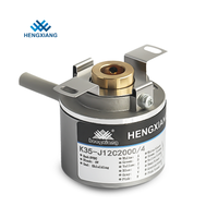 Encodeur incrémental Hengxiang K35, capteur de mesure de vitesse de position optique, contrôle d'angle, résolution 32768P/R, UVW DC5V-30V