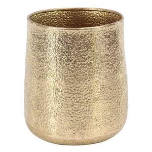 Jardinière en métal plaqué laiton poli brillant pour intérieur extérieur jardinière balcon salon salon utilisation Pot de fleur - Product Image 3