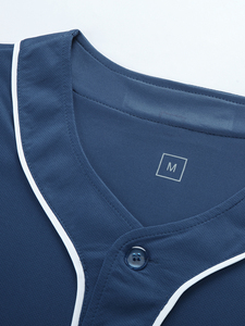 Venta al por mayor de camisetas de béisbol en blanco, venta al por mayor de camisetas de béisbol deportivas para hombres, camisetas de softbol para hombres - Product Image 4