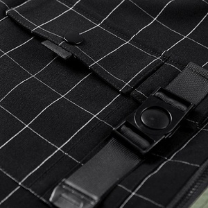 Camiseta Cyberpunk de dos piezas Techwear, chaqueta impermeable y transpirable, camiseta tecnológica con logotipo personalizado, ropa de calle Ninja, camiseta Techwear - Product Image 6