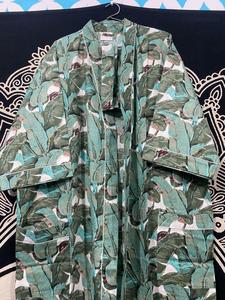 Kimono de algodón con estampado Floral hecho a mano para mujer, albornoz largo bohemio Hippie, vestido étnico, Tops, verano, Floral, otoño y primavera - Product Image 3