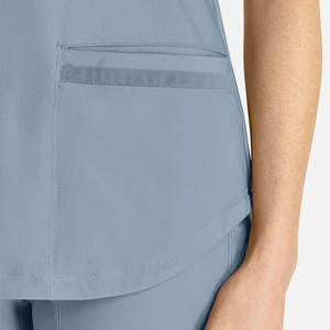 Combinaisons médicales en gros, infirmière, médecin, tailles plus grandes, ensembles de blouses unisexes, mélanges de coton, couleurs personnalisées, vente chaude, prix bas, fabrication - Product Image 5