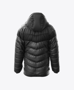 Newest Design Custom Logo Black Black Polyester Outdoor <b>Puffer</b> <b>Jacket</b> for Winter Woman <b>Puffer</b> <b>Jackets</b> for Men - Product Image 2