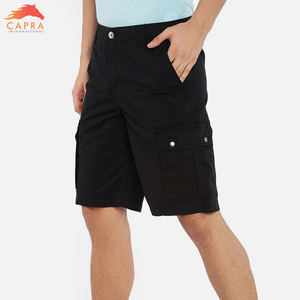 Pantalones cortos Cargo de alta calidad con diseño personalizado para hombre 2023, patrón sólido, estilo informal, teñido liso con impresión Digital, precio al por mayor - Product Image 2