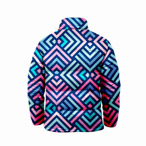 Vestes bomber unisexes sublimées OEM, logo personnalisé imprimé, veste d'hiver confortable et résistante au vent - Product Image 2