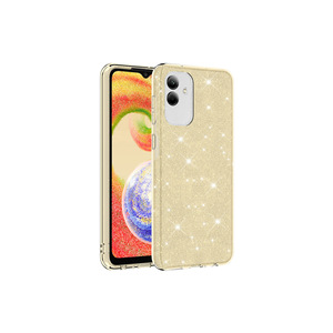 Funda Protectora de Silicona TPU de Lujo Edición ATA en Dorado Brillante para Samsung Galaxy A04, Oppo A17, Vivo Y16, A34, Diseño Elegante INS - Product Image 1