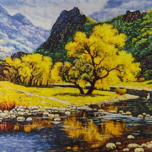 Phương Đông Thiết Kế Truyền Thống Handmade Tay Thắt Nút Thảm Màu Đỏ Ba Tư Khu Vực Thảm Lụa Cho Bán - Product Image 1