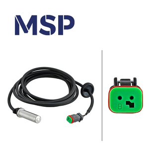 6PU230048071 - Sensor, <b>Wheel</b> Speed - 2-Pin Connector - Cable: 2630mm - MSP Export - Product Image 2